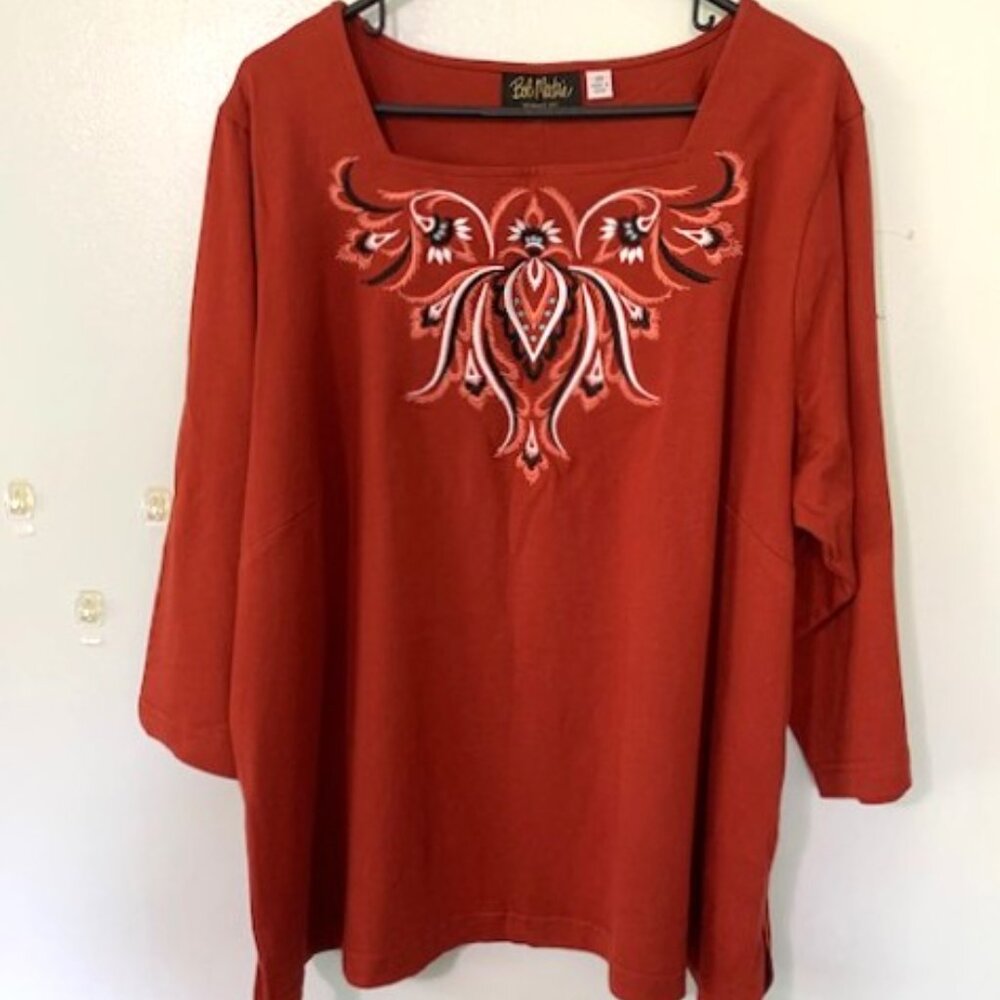 3 Bob Mackie Tops - Picture 4 of 7